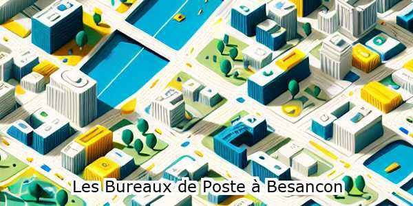 bureaux de poste à besancon