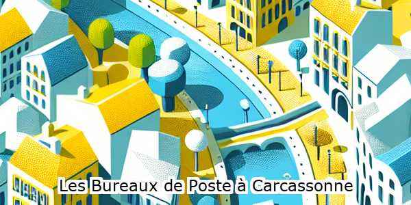 bureaux de poste  carcassonne