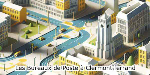 bureaux de poste  clermont-ferrand