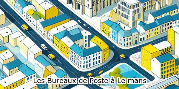 bureaux de poste  le-mans
