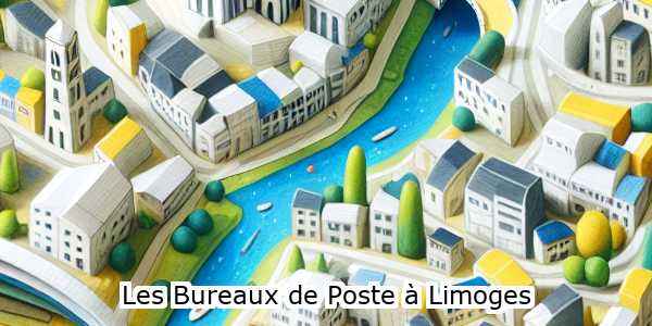 bureaux de poste  limoges