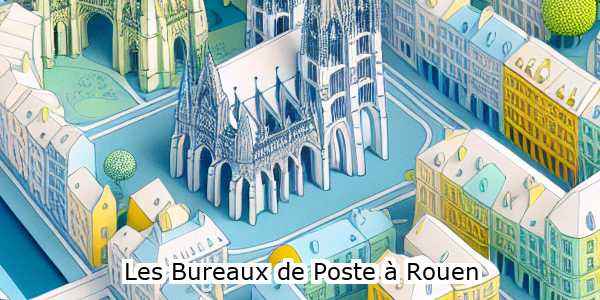 bureaux de poste  rouen