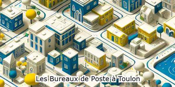 bureaux de poste  toulon